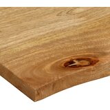 Stolna ploča sa živim rubom 70x60x2,5 cm od masivnog drva manga | shoptok.hr