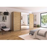 Modern Living Omara Z Drsnimi Vrati Feldkirch, Barva Hrasta Slike