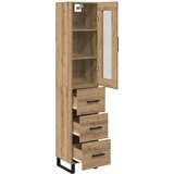  Highboard Umjetnički hrast 34,5 x 34 x 180 cm Konstruirano drvo | shoptok.hr
