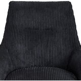 MID.YOU NASLANJAČ, kovina, tekstil črna | Shoptok.si