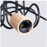 Nice Lamps Črna/v naravni barvi stropna svetilka 15x61 cm Tumber – | Shoptok.si