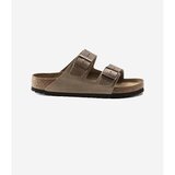 Birkenstock Natikači Arizona Soft Footbed Oiled Leather Tobacco Brown Bež Cene