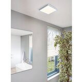 Eglo Fueva 5 nadgradna led, 20w, 2300lm, ip44, 285x285, bela/hrom/plastika | Eponuda.com