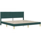  Krevetna konstrukcija Tamnozelena 180 x 200 cm Tkanina | shoptok.hr