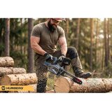 Humberg HM-436 akumulatorska lančana pila za drvo plava, 12&amp;Prime; Slike