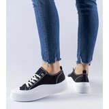 Gemre Black platform sneakers Cesano | Shoptok.si