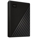 Western Digital WD My Passport 2 TB prenosni trdi disk (HDD), združljiv z USB 3.0 in USB 2.0, črn, prodajna embalaža | Shoptok.si