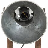 Stolna svjetiljka 25 W vintage srebrna 30x17x40 cm E27 | shoptok.hr