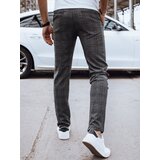 DStreet Spodnie męskie casual ciemnoszare Cene