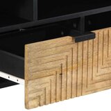 TV omarica rjava 100x33x46 cm masivni les Mango, (21830666) | Shoptok.si