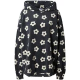 florence by mills exclusive for ABOUT YOU Sweater majica 'Dotta' crna / bijela