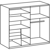 Hom`in OMARA Z DRSNIMI VRATI, rjava, barve grafita | Shoptok.si