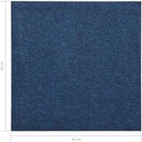  Podne pločice s tepihom 20 kom 5 m² 50 x 50 cm tamnoplave | shoptok.hr