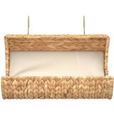 vidaXL Mačja postelja z blazino vodna hijacinta 37x20x20 cm | Shoptok.si