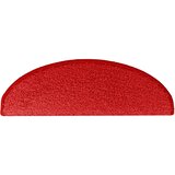  Prostirke za stepenice 15 kom 65x21x4 cm crvene poluokrugle velike | shoptok.hr