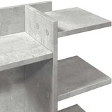  Organizator za stol boja betona 42x21 5x42 cm konstruirano drvo | shoptok.hr