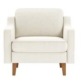 Atelier Del Sofa 1-Seat sofa fotelja robin 1 milk froth walnut | ePonuda.com