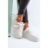 Boto Women's Platform Sneakers Made of White Synthetic Leather Moun | Shoptok.si