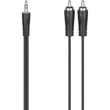 Hama 00205110 utičnica / Cinch audio priključni kabel [2x muški cinch konektor - 1x 3,5 mm banana utikač] 1.5 m crna Cijene
