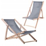 KADAX Leseni vrtni ležalnik za na plažo Zložljivi ležalniki 2x Poljski visoke kakovosti, (5000355500) | Shoptok.si