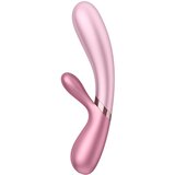 Satisfyer Hot Lover - pametni ogrevani vibrator za polnjenje (roza) | Shoptok.si