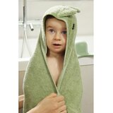 Kindsgut Zeleni pamučan dječji ručnik s kapuljačom 75x75 cm Dinosaur – | shoptok.hr