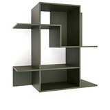 Kave Home Zeleni modularni sustav polica 80x80x25 cm Ina – Cijene