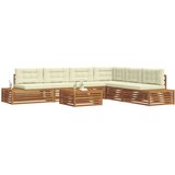  Set vanjskih sofa s jastukom 7 Komad Prirodna i krem | shoptok.hr