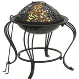  Posuda za vatru sa žaračem 49 cm čelična | shoptok.hr