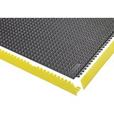 Notrax Sistem sestavljivih talnih plošč Skywalker, nitrilna guma, FR, DxŠ 910 x 910 mm, črna | Shoptok.si