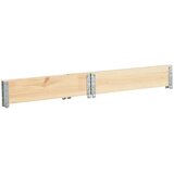  Visoka greda 100x100 cm trdna borovina, (20693288) | Shoptok.si