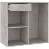 Kozmetički ormarić boja betona 80x40x75 cm konstruirano drvo | shoptok.hr