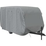 vidaXL Prevleka za prikolico siva 460x250x220 cm netkana tkanina | Shoptok.si