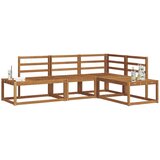  Set vanjskih sofa 4 Komad Prirodna Čvrsto drvo akacije | shoptok.hr