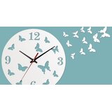  Zidni sat sa dizajnom Butterfly u boji po izboru | Eponuda.com