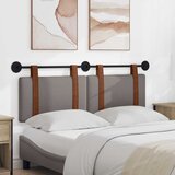  Držeće uzglavlje Zidne Sivo-smeđa 150 x 55 x 5 cm Antikni PU | shoptok.hr
