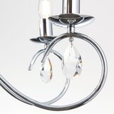 Orion LU 1658/5 - Kristalni luster na lancu ALESSIA 5xE14/40W/230V sjajni hrom | Eponuda.com