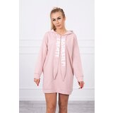 Kesi Dress with hood Oversize dark powdered pink | Shoptok.si