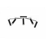 Rabalux plafonjera senobia GU10 5x max 35W crna (73040) | ePonuda.com