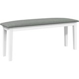  Klupa 110 cm bijela puna drvena guma | shoptok.hr