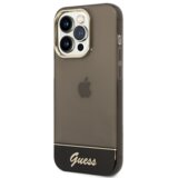 Guess GUHCP14XHGCOK ovitek za iphone 14 pro max - temno prozoren | Shoptok.si