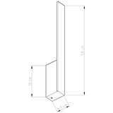  Stenska svetilka LAHTI S bela 4000K, (21347345) | Shoptok.si