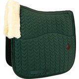 Kentucky Horsewear Dresurna podsedelnica "Velvet Skin Friendly" - pine green | Shoptok.si