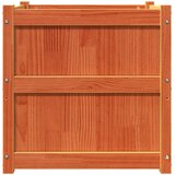 Vrtna sadilica voštano smeđe boje 60 x 60 x 60 cm od borovine | Eponuda.com