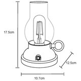 Globo 58016CH - LED stona lampa PETRO, punjiva, dodirna, sa prigušiva, LED 1W, 3,7V, 1200 mAh | Eponuda.com