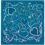 Spartoo X Maison Malfroy Šali & Rute LUCKY CHARMS Modra | Shoptok.si