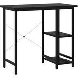 vidaXL stol za računalo crni 80 x 40 x 72 cm od MDF-a i metala | shoptok.hr