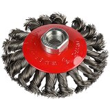 CRAFTOMAT Stožčasto-žična krtača Craftomat (primerna za: kotne brusilnike, prepletena, premer: 100 mm) cene