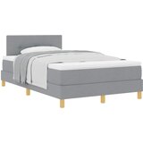  Krevet s opruga kutije Svijetlo siva 120 x 200 cm tkanina | shoptok.hr