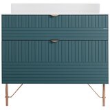Pino Art TOALETNI ORMARIĆ 90 LINE COMPACT ZELENI SA PRAVOUGAONIM UMIVAONIKOM 1054ZEL | ePonuda.com
